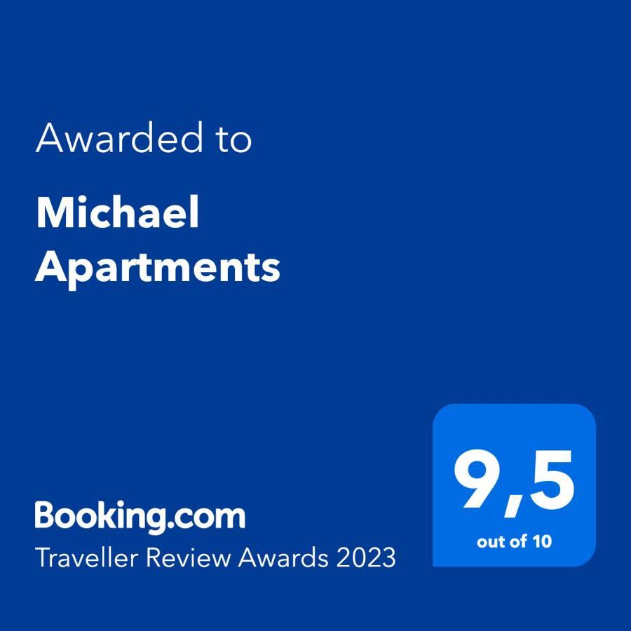 Michael Apartments Agia Marina Eksteriør billede